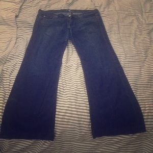 7 For All Mankind dojo wide leg jeans
